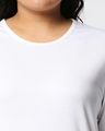 Shop Black-White Full Sleeve Plus Size T-Shirt Combos