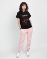 Shop Black Widow Neon Boyfriend T-Shirt-Full