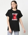 Shop Black Widow Spider Boyfriend T-Shirt (FFHL)-Front
