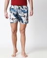 Shop Blissfull Forest Men's Printed Boxers-Front