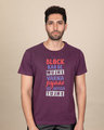 Shop Block Kar De Mujhe Half Sleeve T-Shirt-Front