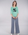 Shop Bloom With Grace Round Neck 3/4th Sleeve T-Shirt-Design