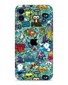 Shop Blue Printed Mobile Skin for Apple iPhone 11-Front