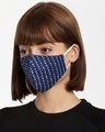 Shop Blue All Over Printed Everyday Mask