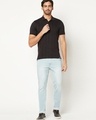 Shop Men's Blue Washed Skinny Fit Jeans