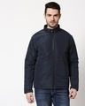 Shop Blue Chill Block Reversible Puffer Jacket-Design