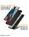 Shop Cloudburst Printed Premium Glass Cover for iPhone XS(Shock Proof, Lightweight)-Design