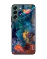 Shop Cloudburst Printed Premium Glass Cover for Samsung Galaxy S22 Plus 5G (Shock Proof, Lightweight)-Front