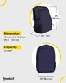 Shop Blue Geomtric Camo Laptop Bag Black-Design