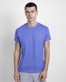 Shop Blue Haze Half Sleeve T-Shirt-Front