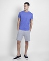 Shop Blue Haze Half Sleeve T-Shirt-Full