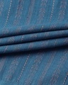 Shop Men's Blue Mandarin Collar Straight Relaxed Fit Long Kurta