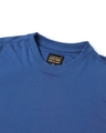 Shop Men's Blue Quartz Contrast Sleeve Color Block Plus Size Sweatshirt