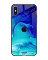 Shop Raging Tides Printed Premium Glass Cover iPhone X(Shock Proof, Lightweight)-Front