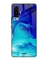 Shop Raging Tides Printed Premium Glass Cover for Vivo X50 (Shock Proof, Lightweight)-Front