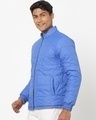 Shop Blue Reversible Puffer Jacket-Design