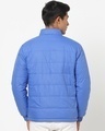 Shop Blue Reversible Puffer Jacket-Full