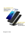 Shop Blue Rhombus Pattern Premium Glass Case for Apple iPhone 13 mini (Shock Proof, Scratch Resistant)-Design
