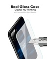 Shop Blue Rough Abstract Premium Glass Case for OnePlus 6T(Shock Proof, Scratch Resistant)-Full