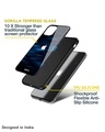 Shop Blue Rough Pastel Premium Glass Cover For iPhone SE 2020 (Impact Resistant, Matte Finish)-Design