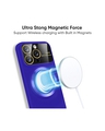 Shop Blue Silicon Magsafe Case with Stand for Apple iPhone 15 Pro Max