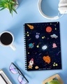 Shop Blue Space Notepad-Front