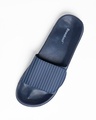 Shop Blue Stripes Lightweight Adjustable Strap Women Slider-Design