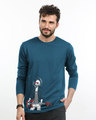 Shop Blues Full Sleeve T-Shirt-Front