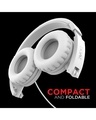Shop Bassheads 900 On The Ear Wired Headphone (Pearl White)-Design