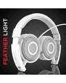 Shop Bassheads 900 On The Ear Wired Headphone (Pearl White)