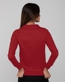 Shop Bold Red Fleece Light Sweatshirt-Design