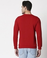 Shop Bold Red Fleece Sweatshirt-Design