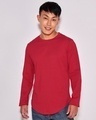 Shop Men's Bold Red Apple Cut T-shirt-Front