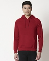 Shop Bold Red Hoodie-Front
