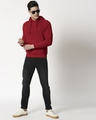 Shop Bold Red Hoodie-Full