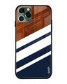 Shop Iphone 11 Pro Max Bold Stripes Glass Case-Front