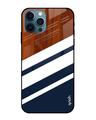 Shop Iphone 12 Pro Bold Stripes Glass Case-Front