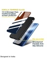 Shop Bold Stripes Printed Premium Glass case for Realme C33 (Shock Proof,Scratch Resistant)-Design