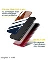 Shop Bold Stripes Printed Premium Glass Cover for Vivo Y73 (Shockproof, Light Weight)-Design
