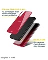Shop Solo Maroon Printed Premium Glass Cover for Vivo Y75 5G (Shock Proof, Lightweight)-Design