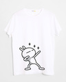 Shop Bolt Bunny Half Sleeve T-Shirt-Front