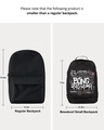 Shop Bong Connection Doodle Small Backpack Black-Full