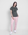 Shop Bonjour Paris   Boyfriend T-Shirt Nimbus Grey-Design