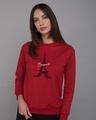 Shop Bonjour Paris Fleece Light Sweatshirt-Front