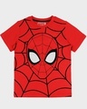 Shop Boys Red Spidey Graphic Printed T Shirt-Front