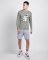 Shop BOO Full Sleeve T-Shirt Meteor Grey-Full