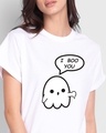 Shop Boo You Boyfriend T-Shirt White-Front