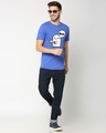 Shop BOOBOO Half Sleeve T-Shirt Dazzling Blue-Design