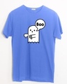 Shop BOOBOO Half Sleeve T-Shirt Dazzling Blue