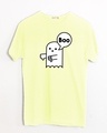Shop BOOBOO Half Sleeve T-Shirt Vax Yellow-Front